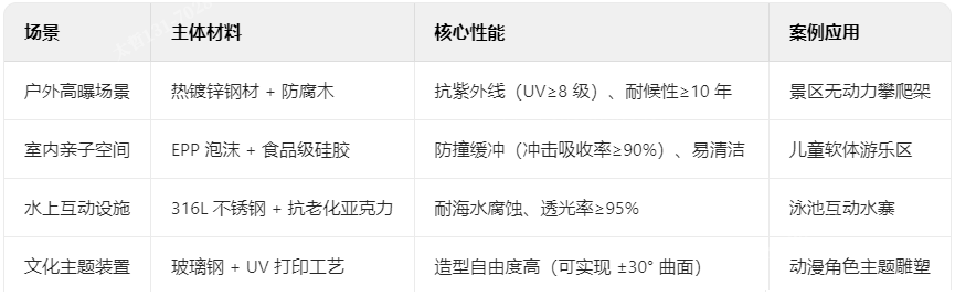 非標設施材料方案 非標設施材料方案